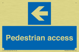 Pedestrian access
